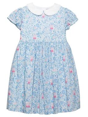 Trotters X Peppa Pig Meadow Dress 2y